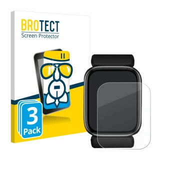 Parte frontal de un envase de producto con el logotipo de la marca BROTECT. Al lado se muestra el dispositivo YHE BP Doctor Fi