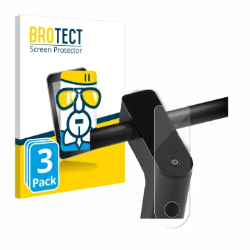 Parte frontal de un envase de producto con el logotipo de la marca BROTECT. Al lado se muestra el dispositivo Xiaomi Mi 4 Pro 