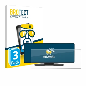 Parte frontal de un envase de producto con el logotipo de la marca BROTECT. Al lado se muestra el dispositivo Carpuride W903 9