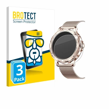 Parte frontal de un envase de producto con el logotipo de la marca BROTECT. Al lado se muestra el dispositivo Darmowade Smartw
