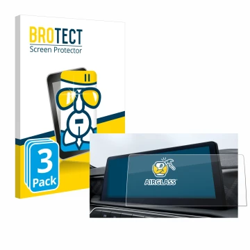 Parte frontal de un envase de producto con el logotipo de la marca BROTECT. Al lado se muestra el dispositivo MG3 Hybrid Hybri