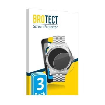 Parte frontal de un envase de producto con el logotipo de la marca BROTECT. Al lado se muestra el dispositivo Withings ScanWat