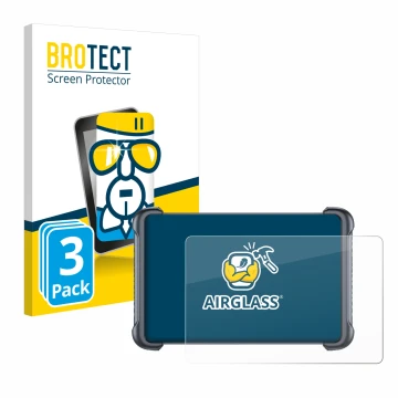 Parte frontal de un envase de producto con el logotipo de la marca BROTECT. Al lado se muestra el dispositivo Thinkcar Thinksc