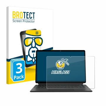 Parte frontal de un envase de producto con el logotipo de la marca BROTECT. Al lado se muestra el dispositivo Ninkear T40 2-in