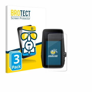 Parte frontal de un envase de producto con el logotipo de la marca BROTECT. Al lado se muestra el dispositivo Coros Dura con s