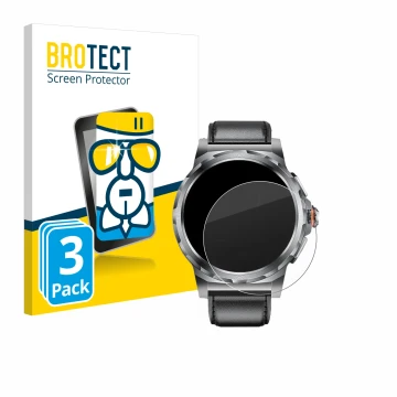 Parte frontal de un envase de producto con el logotipo de la marca BROTECT. Al lado se muestra el dispositivo LIGE SML6-R-E 1.