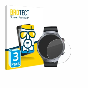 Parte frontal de un envase de producto con el logotipo de la marca BROTECT. Al lado se muestra el dispositivo Knauermann Pro 3