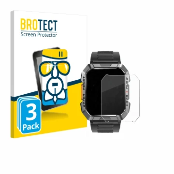 Parte frontal de un envase de producto con el logotipo de la marca BROTECT. Al lado se muestra el dispositivo Iowodo W60 2