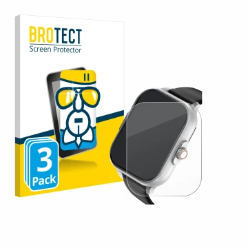 Parte frontal de un envase de producto con el logotipo de la marca BROTECT. Al lado se muestra el dispositivo YYKY E02 2.01