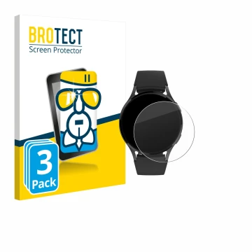 Parte frontal de un envase de producto con el logotipo de la marca BROTECT. Al lado se muestra el dispositivo Levowatch EDGY c