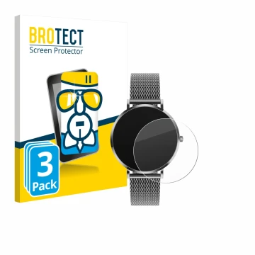 Parte frontal de un envase de producto con el logotipo de la marca BROTECT. Al lado se muestra el dispositivo Pireware Amory 5