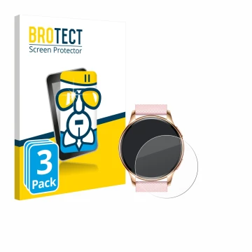 Parte frontal de un envase de producto con el logotipo de la marca BROTECT. Al lado se muestra el dispositivo Maoo VT.11 con s
