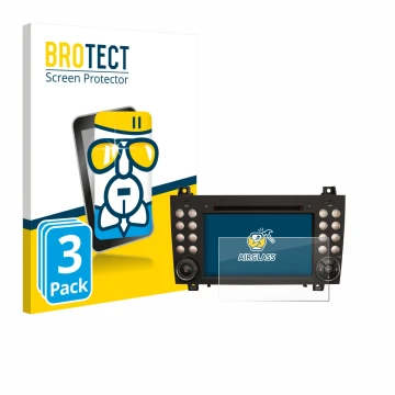 Parte frontal de un envase de producto con el logotipo de la marca BROTECT. Al lado se muestra el dispositivo Erisin ES8940S 7