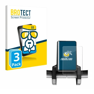 Parte frontal de un envase de producto con el logotipo de la marca BROTECT. Al lado se muestra el dispositivo Joyor S10-S V2 c