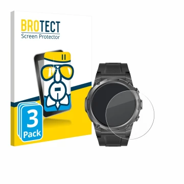 Parte frontal de un envase de producto con el logotipo de la marca BROTECT. Al lado se muestra el dispositivo Gard Pro Ultra 3