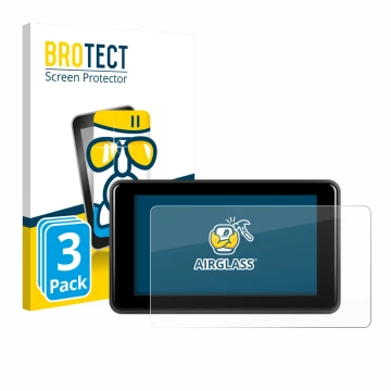 Parte frontal de un envase de producto con el logotipo de la marca BROTECT. Al lado se muestra el dispositivo Vechtel Motorrad