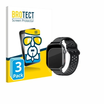 Parte frontal de un envase de producto con el logotipo de la marca BROTECT. Al lado se muestra el dispositivo Jugeman P131 2.0