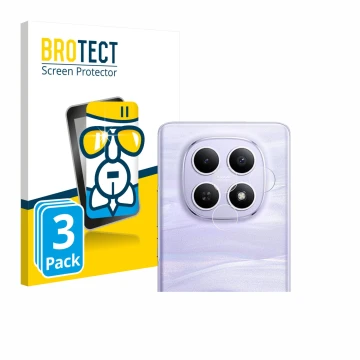 Parte frontal de un envase de producto con el logotipo de la marca BROTECT. Al lado se muestra el dispositivo Xiaomi Redmi Not