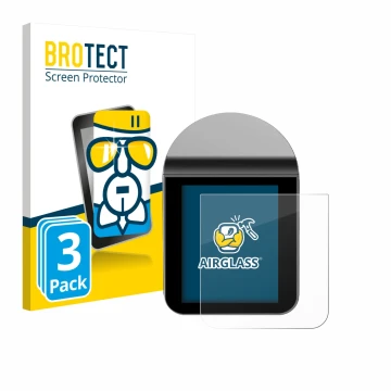 Parte frontal de un envase de producto con el logotipo de la marca BROTECT. Al lado se muestra el dispositivo KitchenBoss G330