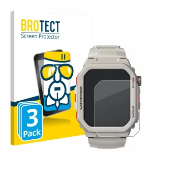 Parte frontal de un envase de producto con el logotipo de la marca BROTECT. Al lado se muestra el dispositivo Rogbid Tank G2 c