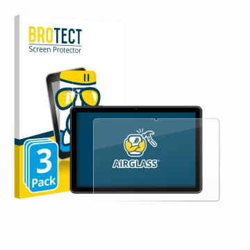 Parte frontal de un envase de producto con el logotipo de la marca BROTECT. Al lado se muestra el dispositivo Hasskya K30/K50/