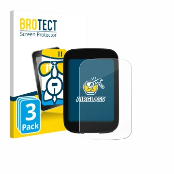 Parte frontal de un envase de producto con el logotipo de la marca BROTECT. Al lado se muestra el dispositivo Bikevee ‎BKV300B