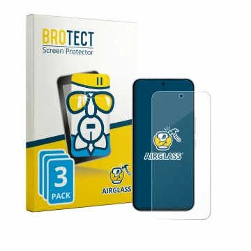 Parte frontal de un envase de producto con el logotipo de la marca BROTECT. Al lado se muestra el dispositivo Oppo K15 Pro Plu