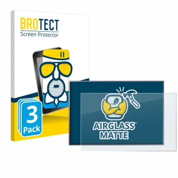 Parte frontal de un envase de producto con el logotipo de la marca BROTECT. Al lado se muestra el dispositivo Siemens Simatic 