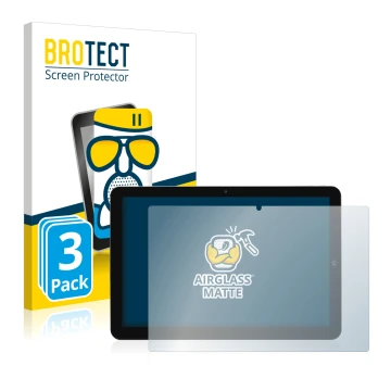 Parte frontal de un envase de producto con el logotipo de la marca BROTECT. Al lado se muestra el dispositivo Mediacom SmartPa