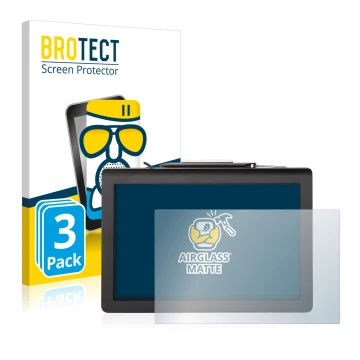 Parte frontal de un envase de producto con el logotipo de la marca BROTECT. Al lado se muestra el dispositivo Signotec Pen Dis