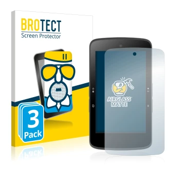 Parte frontal de un envase de producto con el logotipo de la marca BROTECT. Al lado se muestra el dispositivo Bryton Rider S80