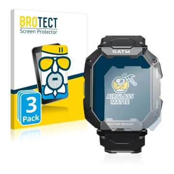 Parte frontal de un envase de producto con el logotipo de la marca BROTECT. Al lado se muestra el dispositivo Bengux C20 con s