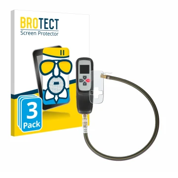 Parte frontal de un envase de producto con el logotipo de la marca BROTECT. Al lado se muestra el dispositivo Bartec TAP 100 /