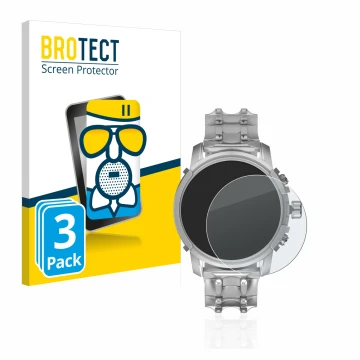 Parte frontal de un envase de producto con el logotipo de la marca BROTECT. Al lado se muestra el dispositivo Diesel Griffed (