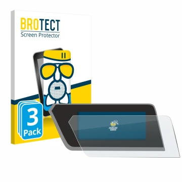 Parte frontal de un envase de producto con el logotipo de la marca BROTECT. Al lado se muestra el dispositivo BMW 1 F40 2023 c