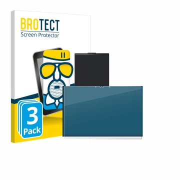 Parte frontal de un envase de producto con el logotipo de la marca BROTECT. Al lado se muestra el dispositivo ASUS Vivobook S 