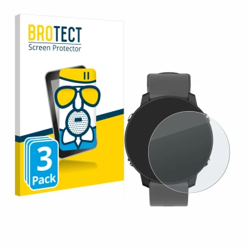 Parte frontal de un envase de producto con el logotipo de la marca BROTECT. Al lado se muestra el dispositivo Shot Scope G5 GP