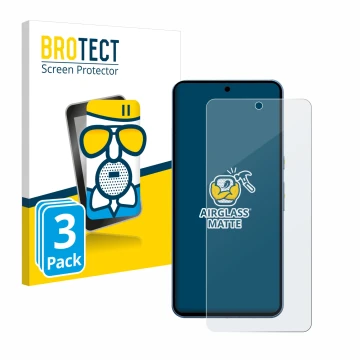 Parte frontal de un envase de producto con el logotipo de la marca BROTECT. Al lado se muestra el dispositivo Google Pixel 8 P