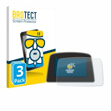 Parte frontal de un envase de producto con el logotipo de la marca BROTECT. Al lado se muestra el dispositivo PowaKaddy C2i co