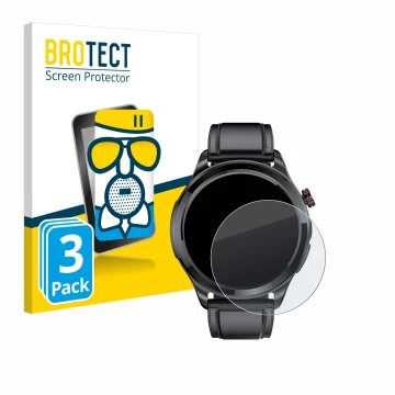 Parte frontal de un envase de producto con el logotipo de la marca BROTECT. Al lado se muestra el dispositivo Kardena Care Pro