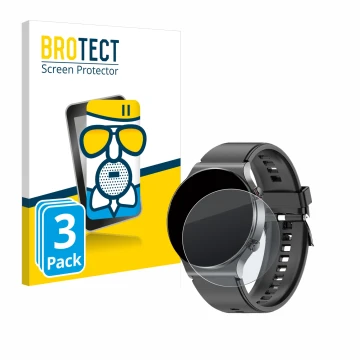 Parte frontal de un envase de producto con el logotipo de la marca BROTECT. Al lado se muestra el dispositivo Kardena Care Pro