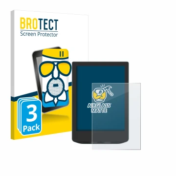 Parte frontal de un envase de producto con el logotipo de la marca BROTECT. Al lado se muestra el dispositivo Vivlio Light con