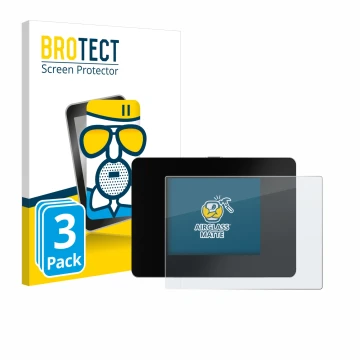 Parte frontal de un envase de producto con el logotipo de la marca BROTECT. Al lado se muestra el dispositivo REINER SCT Authe