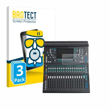 Parte frontal de un envase de producto con el logotipo de la marca BROTECT. Al lado se muestra el dispositivo Allen&Heat SQ5 c