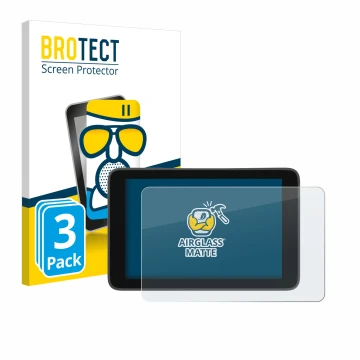 Parte frontal de un envase de producto con el logotipo de la marca BROTECT. Al lado se muestra el dispositivo YoloLiv YoloBox 