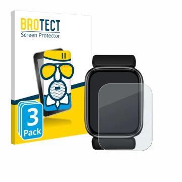 Parte frontal de un envase de producto con el logotipo de la marca BROTECT. Al lado se muestra el dispositivo YHE BP Doctor Fi