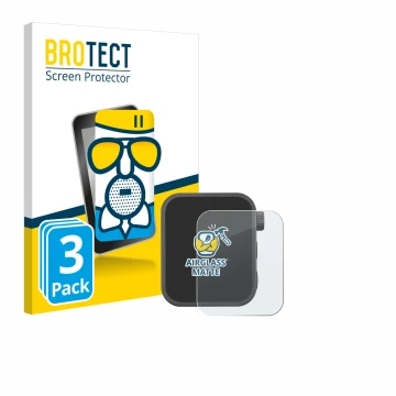 Parte frontal de un envase de producto con el logotipo de la marca BROTECT. Al lado se muestra el dispositivo Godox X3 con su 