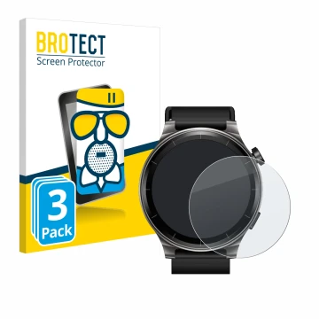 Parte frontal de un envase de producto con el logotipo de la marca BROTECT. Al lado se muestra el dispositivo TOZO S5 1.43