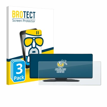 Parte frontal de un envase de producto con el logotipo de la marca BROTECT. Al lado se muestra el dispositivo Carpuride W903 9