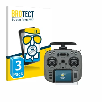 Parte frontal de un envase de producto con el logotipo de la marca BROTECT. Al lado se muestra el dispositivo Jumper T15 con s